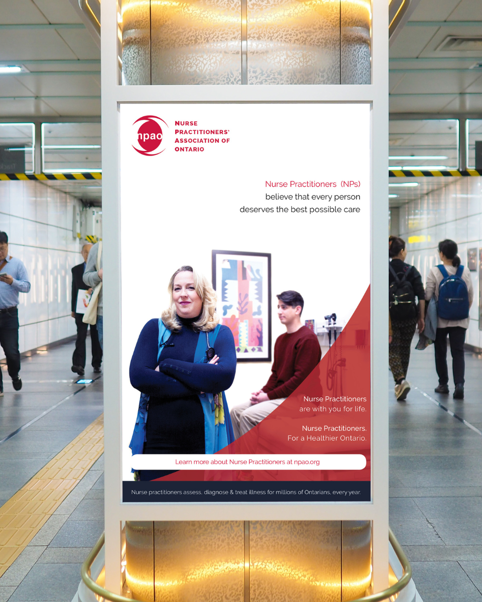 NPAO poster in transit shelter mockup
