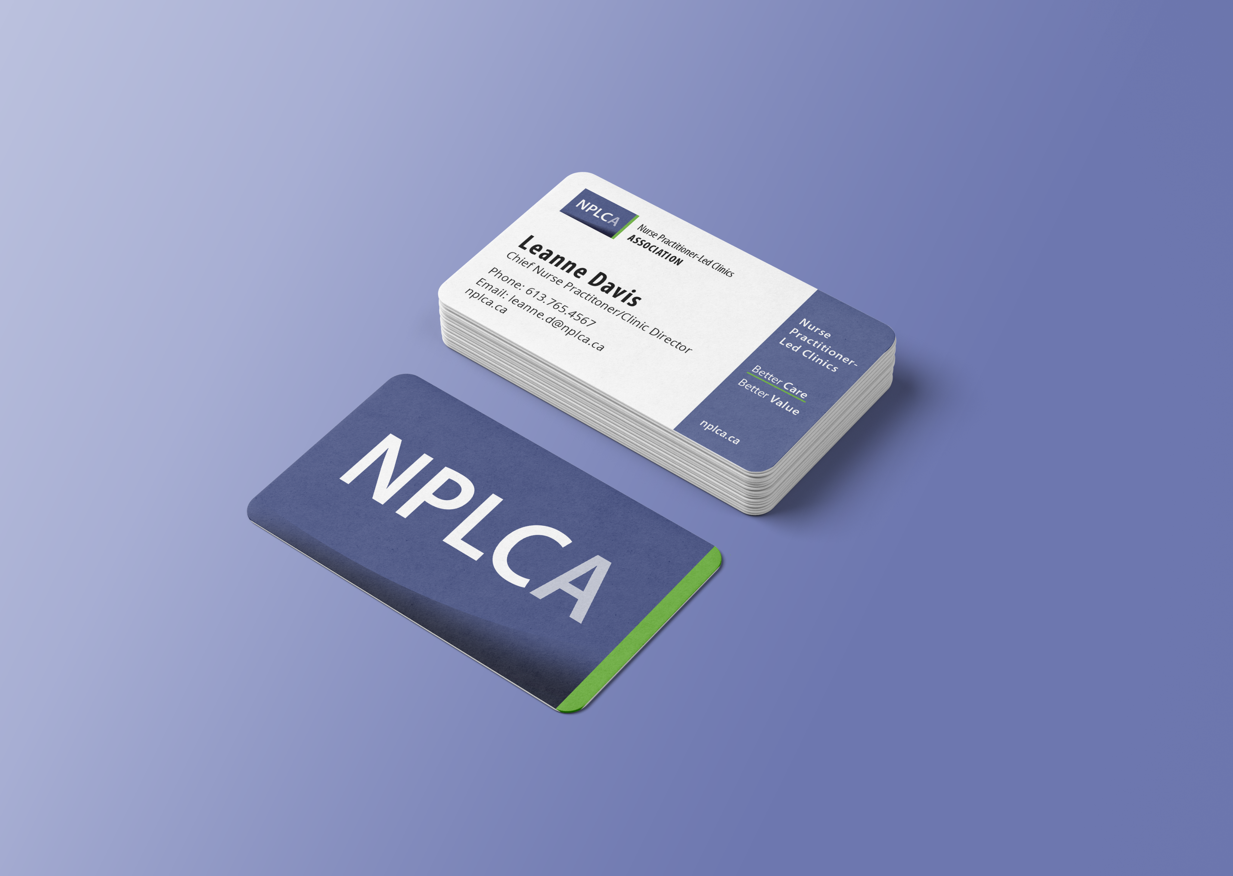 NPLCA business card mockups